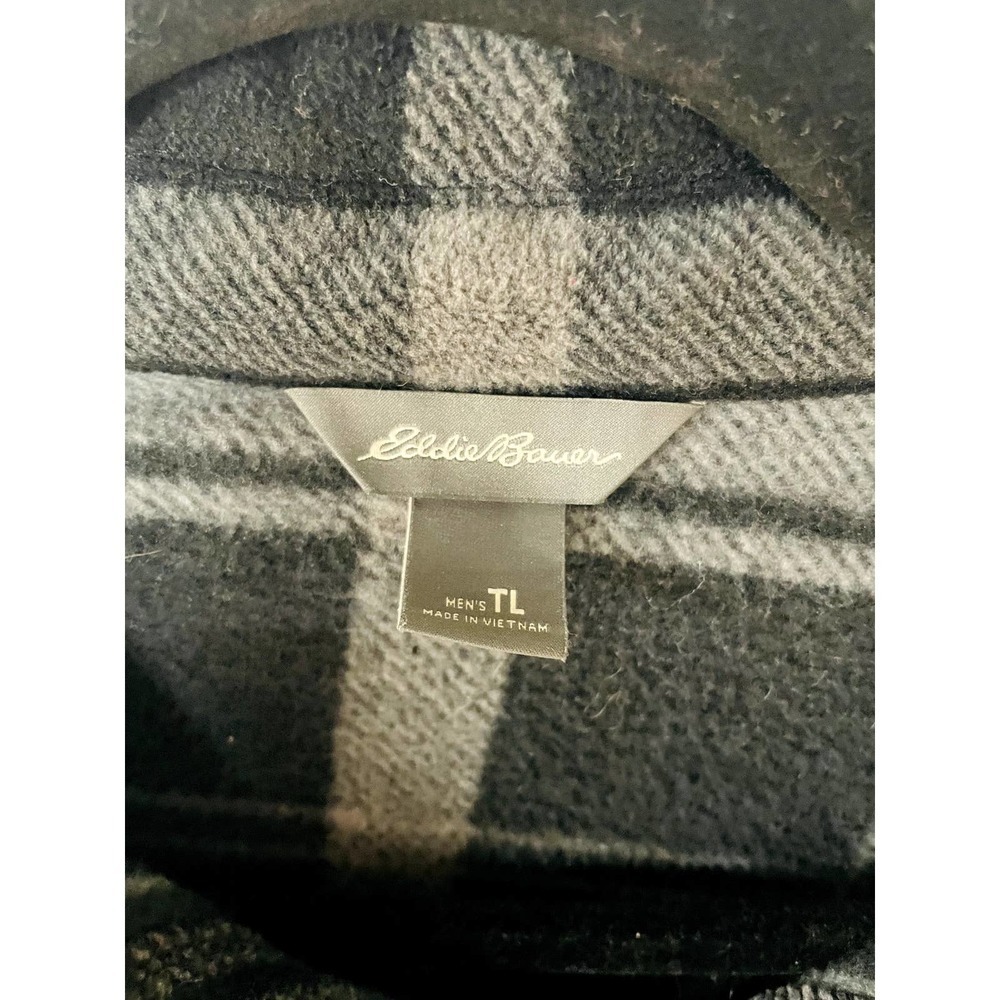 Eddie Bauer Fleece Flannel - Picture 3 of 4